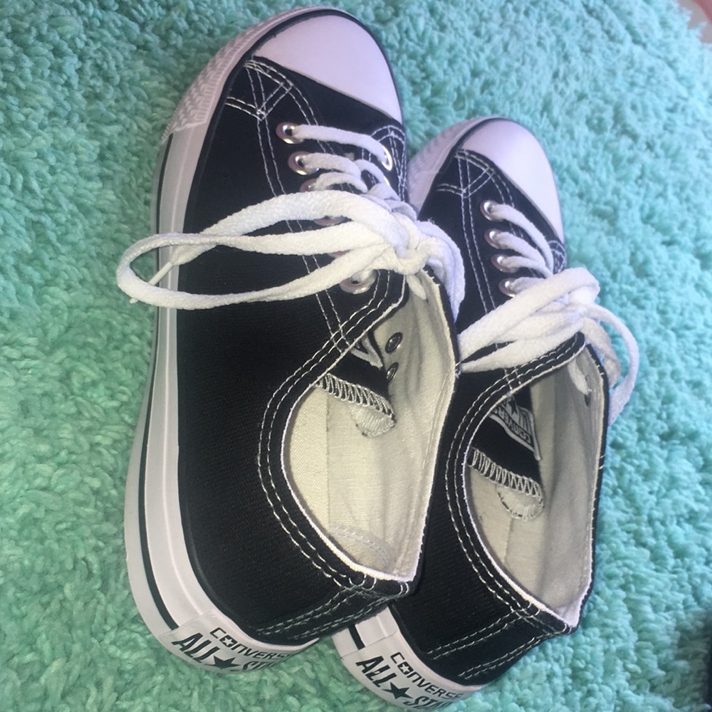 BLACK NEW CONVERSE 💓